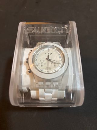 Reloj Swatch Irony Diaphane Blanco