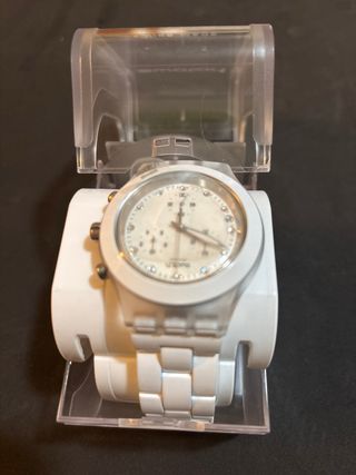 Reloj Swatch Irony Diaphane Blanco