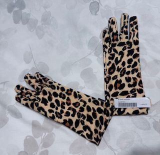Guantes animal print Gloria Galende