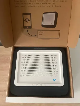 Router Movistar 6 Go.