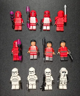 Lote 72 Mini Figuras Lego Star Wars Originales