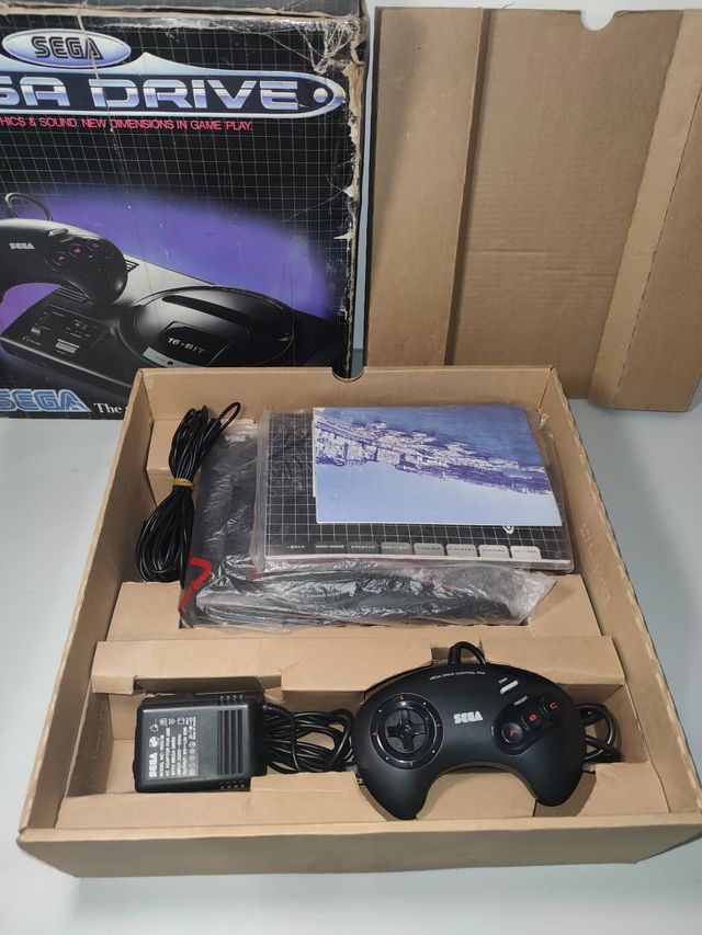 Consola Sega Mega Drive Completa