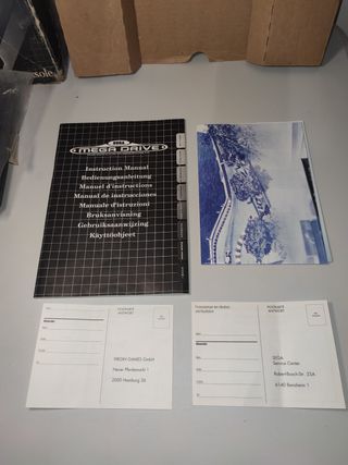 Console Sega Mega Drive Completa