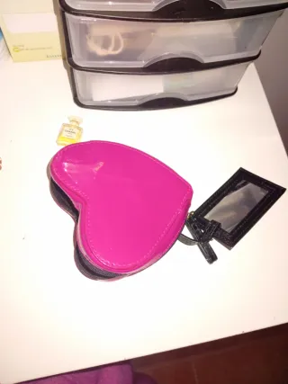 Monedero Corazón Yves Saint Laurent Rosa