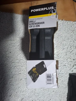 Taladro/Atornillador 12V Li-Ion Powerplus