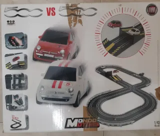 Circuito Coches Eléctricos Mondo con 6 Coches