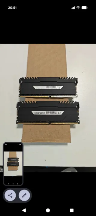 Corsair Kit 16GB DDR4 3200MHz CL16