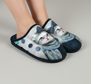 Pantofole donna gatto tg 38