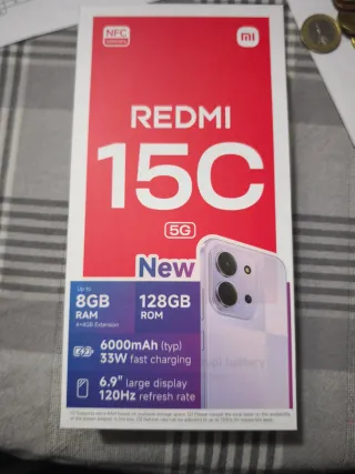 Xiaomi Redmi 15C 128GB sigillato