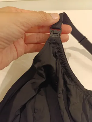 Sujetador lactancia negro