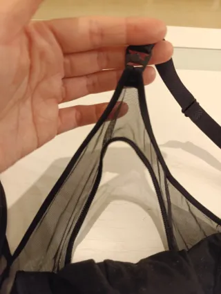 Sujetador lactancia negro