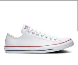 Zapatillas Converse piel All Satars Blancas
