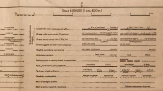 Carta Topografica Gorizia