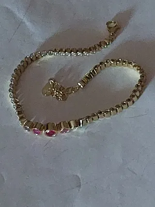 Pulsera Plata 925 con Piedras Multicolor