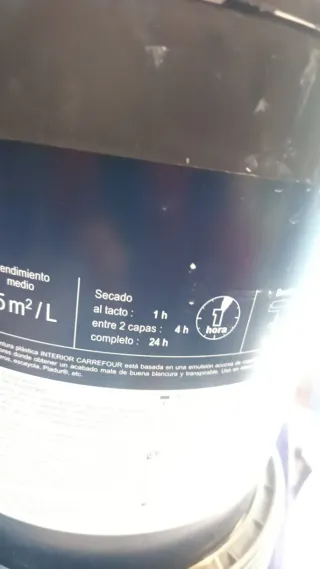 Pintura Plástica Interior Carrefour 5m²/L
