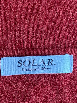 Cárdigan largo Solar 15% lana