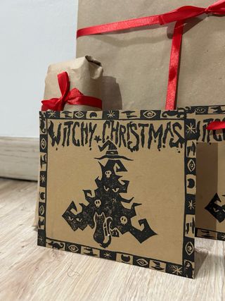 Postal Navideña Witchy Christmas