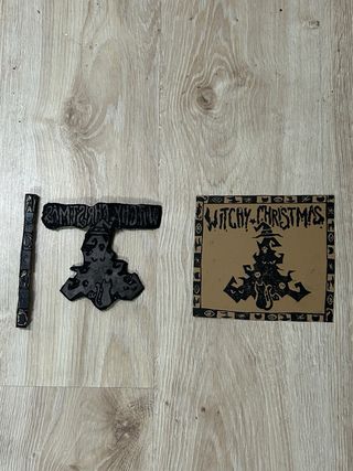 Postal Navideña Witchy Christmas