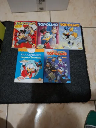 Vendo 5 fumetti di topolino