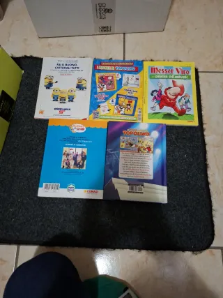 Vendo 5 fumetti di topolino