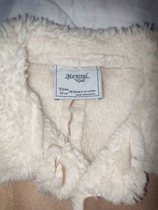 Abrigo infantil Mayoral