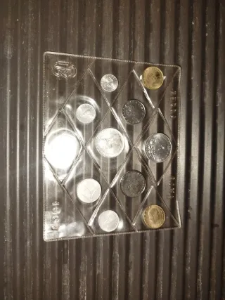 Serie Lire Zecca 1980 con 500 Lire Argento