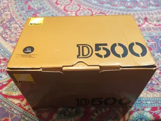 Caja Nikon D500