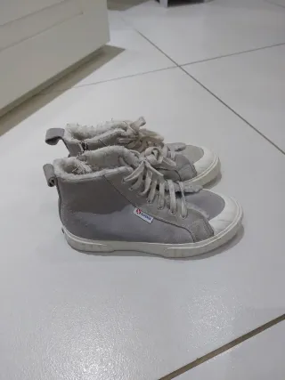 Scarpe alte Superga num. 34