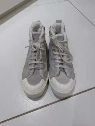 Scarpe alte Superga num. 34