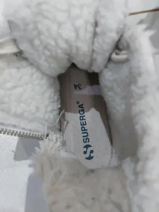 Scarpe alte Superga num. 34