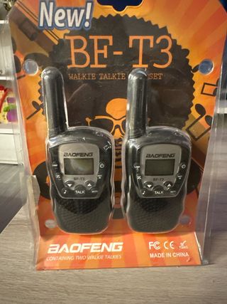 Set Walkie Talkie Baofeng BF-T3 nuevo
