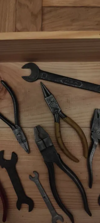Lote Herramientas Antiguas Varias