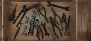 Lote Herramientas Antiguas Varias