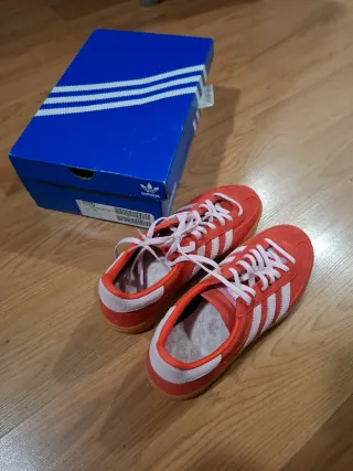Zapatillas Adidas Handball Spezial Rojas