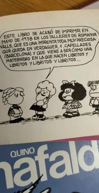 Colección Mafalda 11 Libros Quino Editados 1977/78