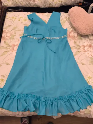 Camisón vintage azul sin usar