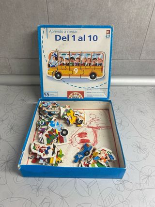 Puzzle Educa Del 1 al 10