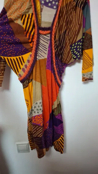 Vestido Peace & Love Patchwork