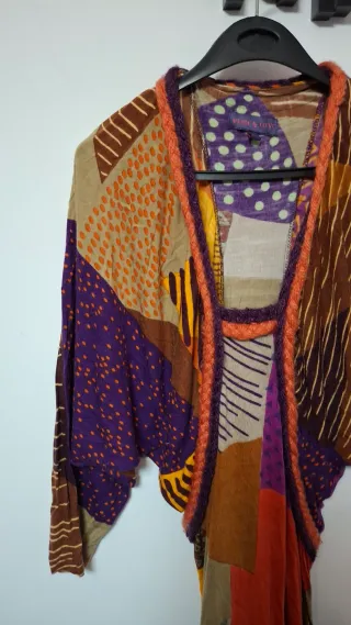 Vestido Peace & Love Patchwork