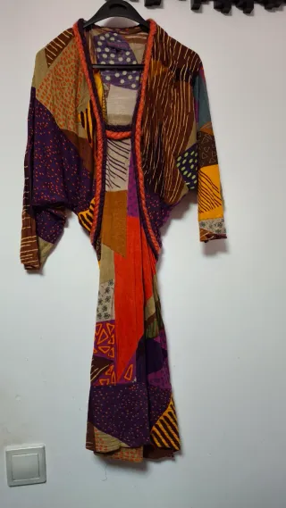 Vestido Peace & Love Patchwork