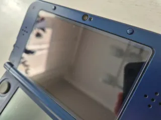 Nintendo 3DS XL Blu + Gioco con custodia/penna/carica