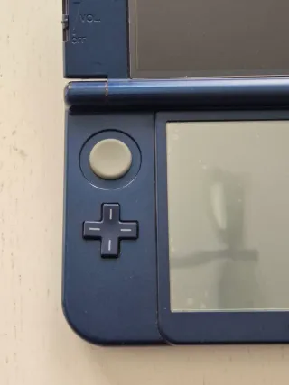 Nintendo 3DS XL Blu + Gioco con custodia/penna/carica