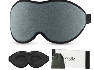 Máscara de dormir onaEz 3D para hombre y mujer,