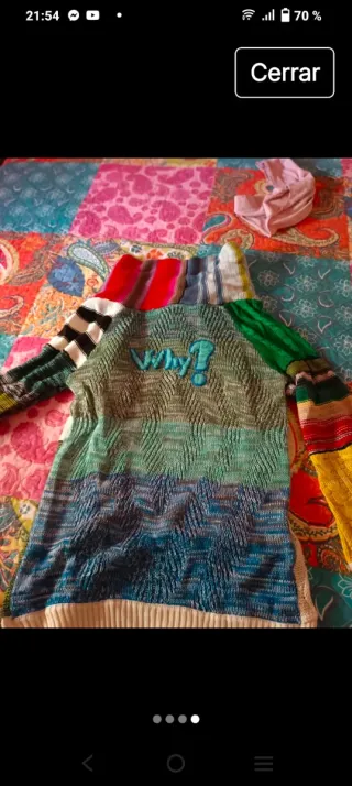 Chaqueta Desigual Multicolor Talla M