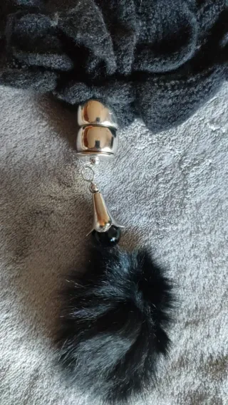 Sciarpa nera elegante