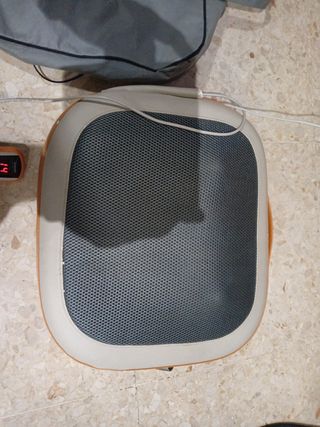 Cojín de masaje con mando.