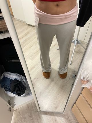 Pantalón extra suave cinturilla doblada