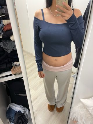 Pantalón extra suave cinturilla doblada