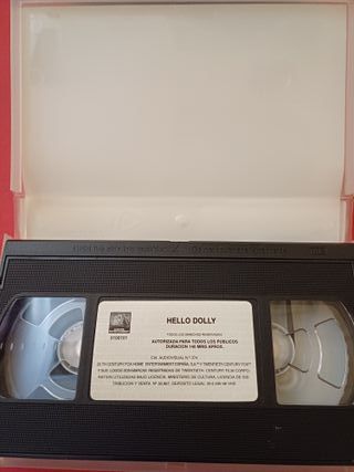 Hello, Dolly! VHS Película Musical