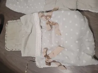 Carro Bebé Bebecar de cuero con capazo, maxicosy